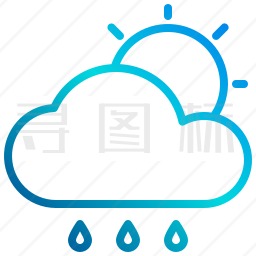 雨图标