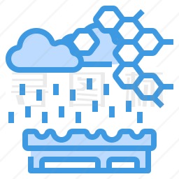 酸雨图标