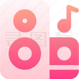 立体声音响图标