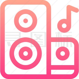 立体声音响图标