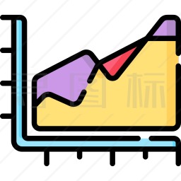 面积图图标