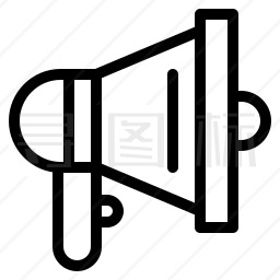 扩音器图标