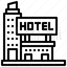 酒店标志图标