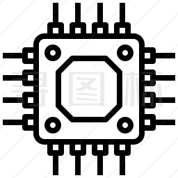 微芯片图标