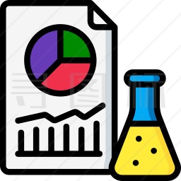 化学分析图标