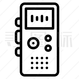 录音机播放器图标