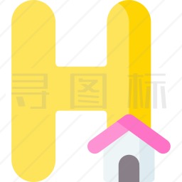 字母H图标