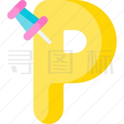 字母p图标