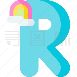 字母R图标