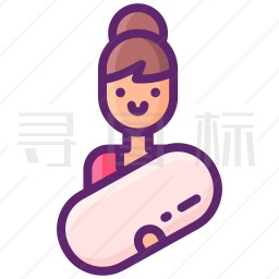 母乳喂养图标