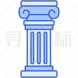 希腊柱子图标