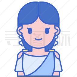 女孩图标