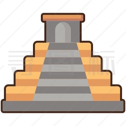 阿兹特克金字塔图标