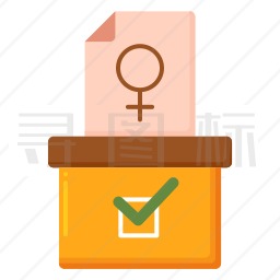 妇女参政权图标