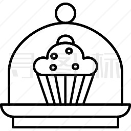蛋糕圆顶图标