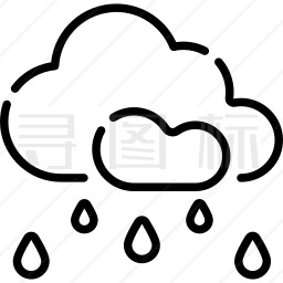 雨图标