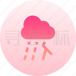 雷雨图标