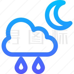 雨图标