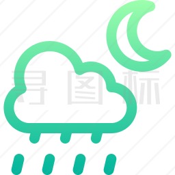 下雨图标