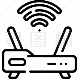 WiFi路由器图标