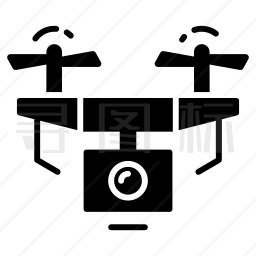 相机无人机图标