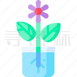 盆栽植物图标