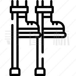 残疾人助力器图标