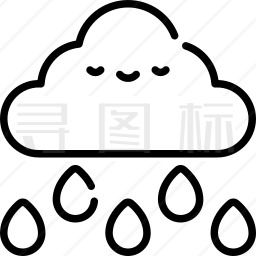 雨图标