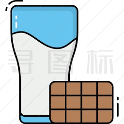 巧克力牛奶图标
