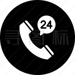 24小时图标