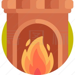 壁炉图标