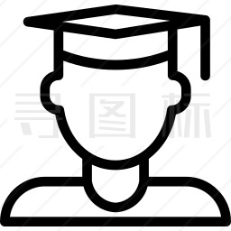 学校的男孩图标