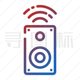 智能扬声器图标