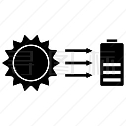 太阳能图标