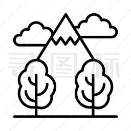 阿尔卑斯山脉图标