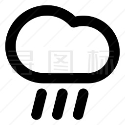 雨图标