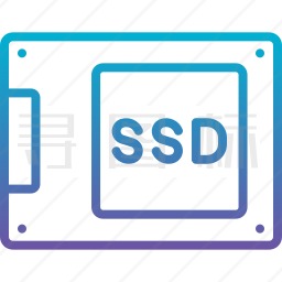 SSD卡图标