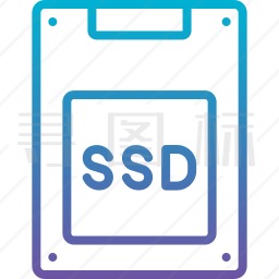 SSD卡图标