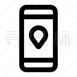 GPS电话图标