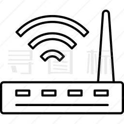 WiFi路由器图标