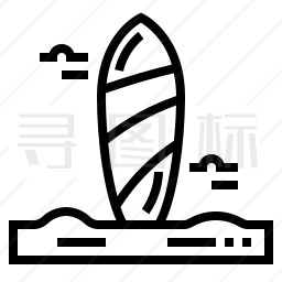 冲浪板图标