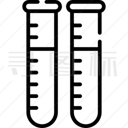 试管图标