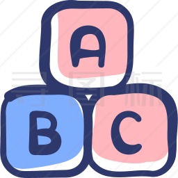 abc块图标
