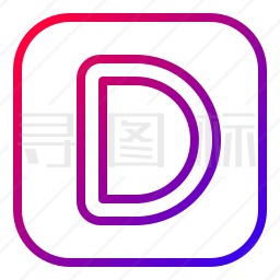 字母D图标