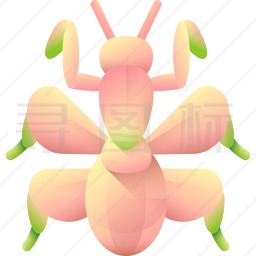 兰花螳螂图标