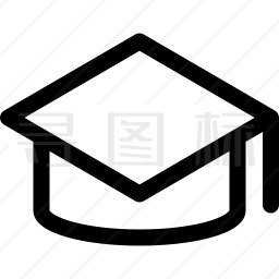 学位帽图标