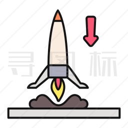 火箭船图标
