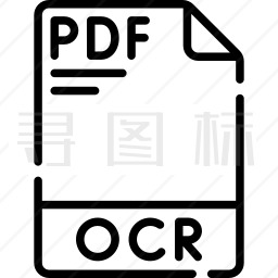 光学字符识别图标