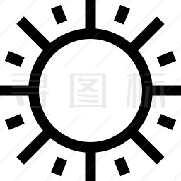 太阳图标