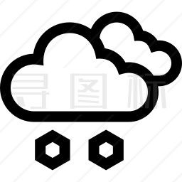 冰雹图标